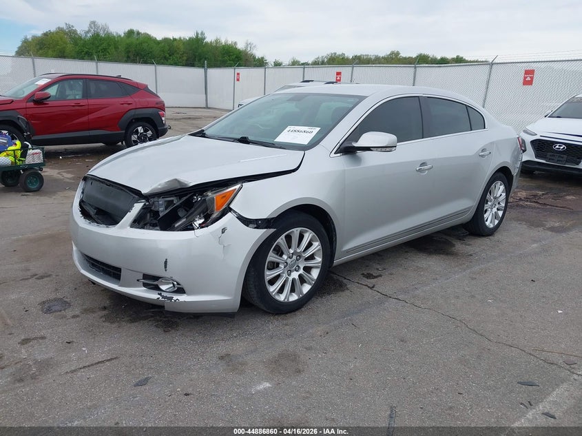 2013 Buick Lacrosse 3.6 Lacrosse Leather Group silver Lot 111044886860 Vin 1G4GC5E39DF268534