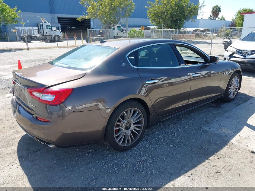Vin: zam56rra8f1153535, lot: 45384217, maserati quattroporte s q4 20154