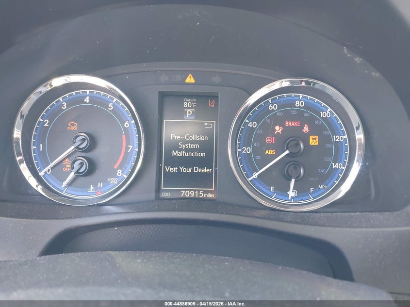 2018 Toyota Corolla Se VIN: 5YFBURHE9JP769069 Lot: 44886905