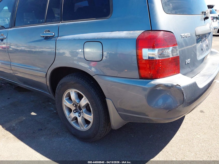 2006 Toyota Highlander V6 VIN: JTEDP21A260103117 Lot: 44886948