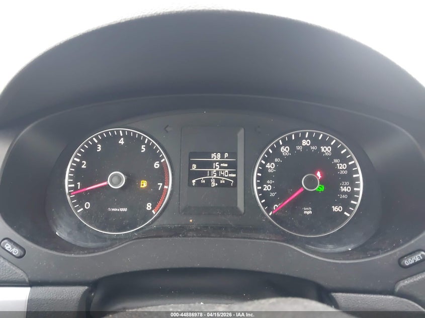 2013 Volkswagen Jetta 2.5L Se VIN: 3VWDP7AJ5DM439868 Lot: 44886978