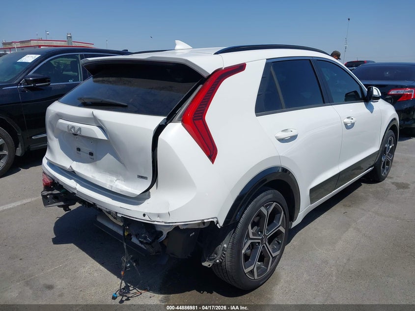 Vin: kndcr3le2r5146511, lot: 45384327, kia niro ex touring 20244