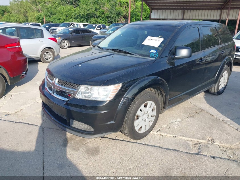 Vin: 3c4pdcab4ft688049, lot: 45384346, dodge journey american value pkg 20152
