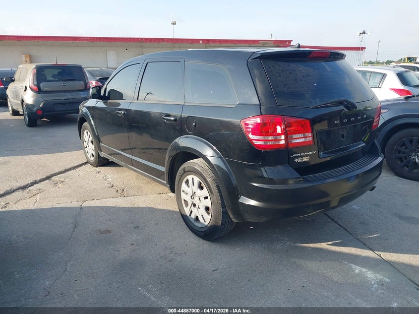 Vin: 3c4pdcab4ft688049, lot: 45384346, dodge journey american value pkg 20153