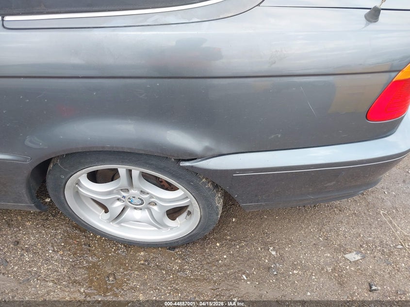 2001 BMW 330Ci VIN: WBABS53431EV86063 Lot: 44887001