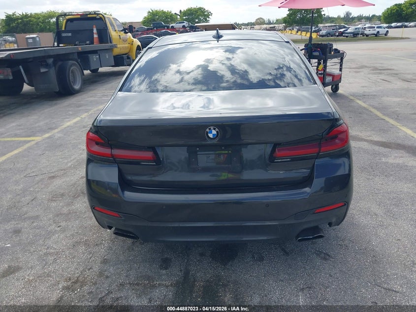 2021 BMW 530I xDrive VIN: WBA13BJ09MWX27675 Lot: 44887023