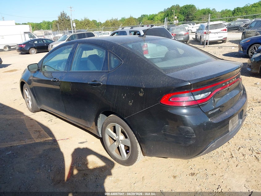 Vin: 1c3cdfba4gd623235, lot: 45384387, dodge dart sxt 20163
