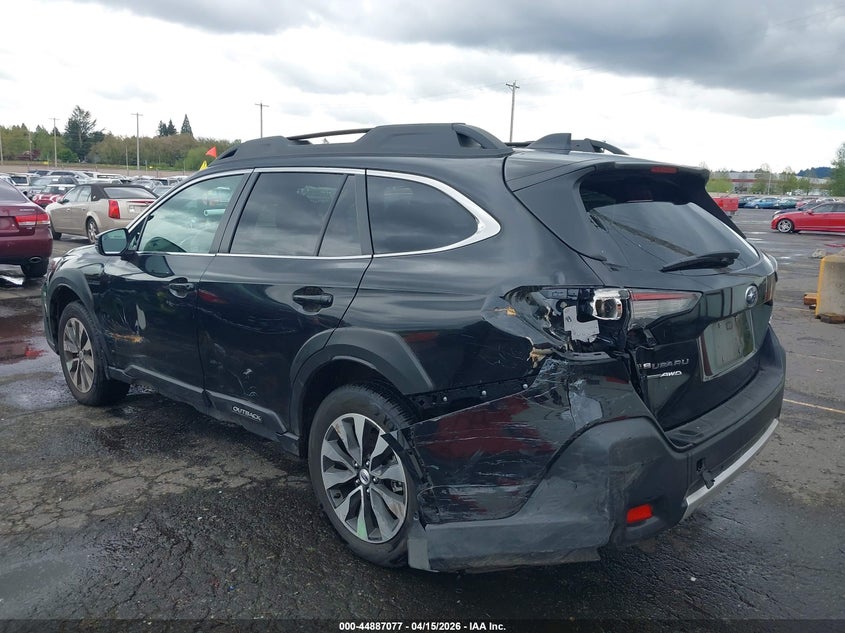 2025 Subaru Outback Limited VIN: 4S4BTANC3S3120073 Lot: 44887077