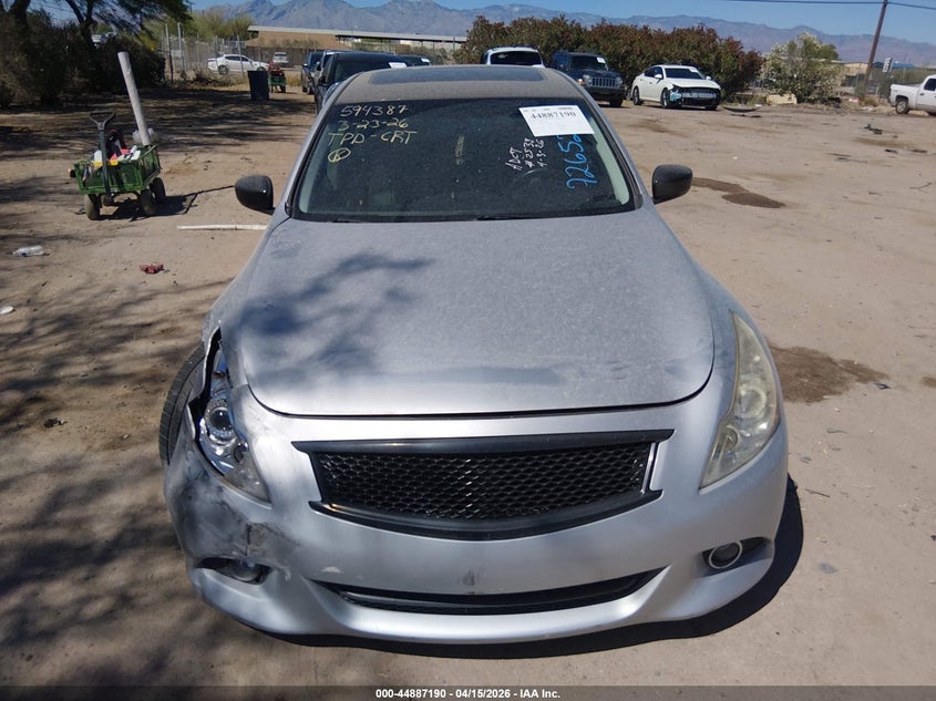 2013 Infiniti G37 Journey VIN: JN1CV6AP9DM726521 Lot: 44887190