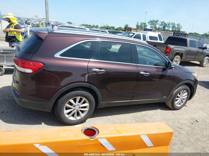 2016 Kia Sorento 2.4L Lx VIN: 5XYPGDA38GG046772 Lot: 44887210