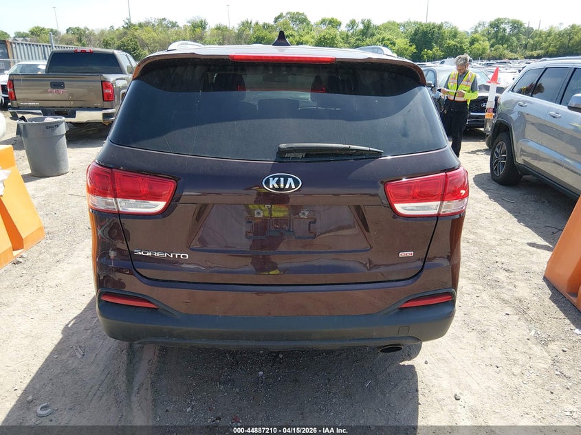 2016 Kia Sorento 2.4L Lx VIN: 5XYPGDA38GG046772 Lot: 44887210