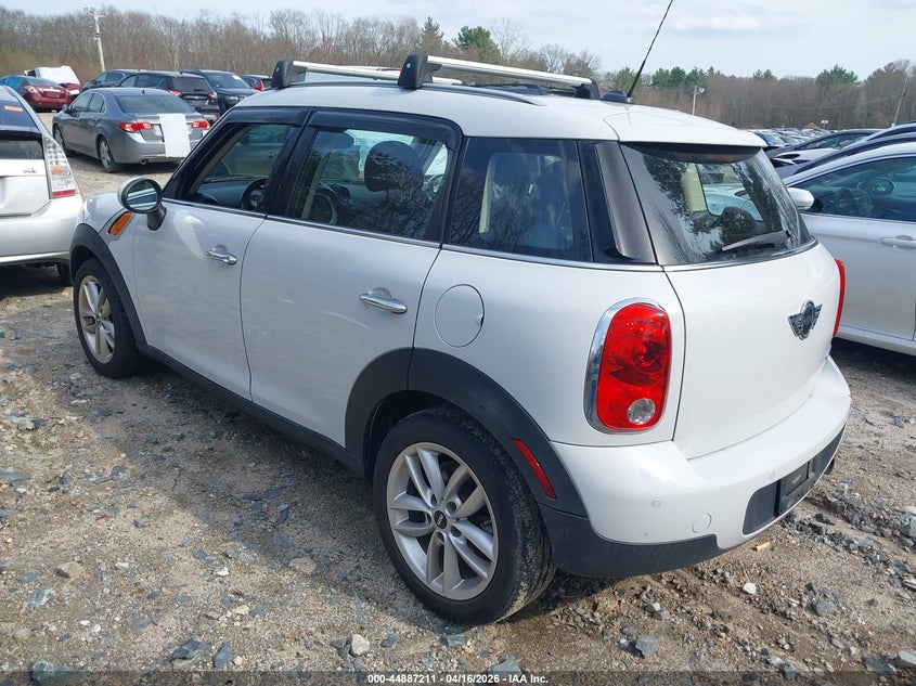 Vin: wmwzb3c56dwm08626, lot: 45384557, mini countryman cooper 20133
