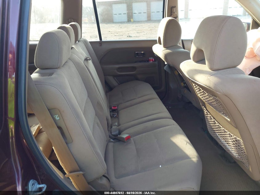 2007 Honda Pilot Ex VIN: 5FNYF18437B008765 Lot: 44887212