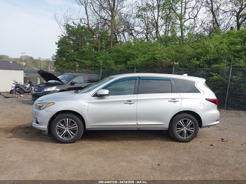 2019 Infiniti Qx60 Pure VIN: 5N1DL0MM2KC511907 Lot: 44887230