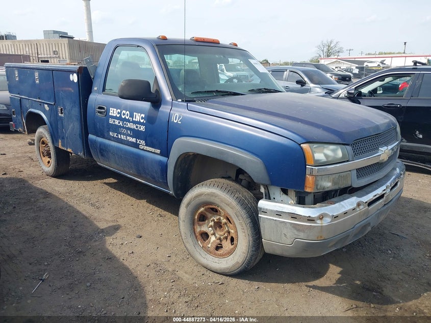 2004 CHEVROLET SILVERADO 2500HD WORK TRUCK