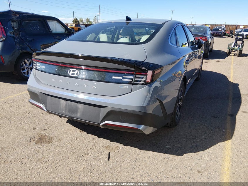 2026 Hyundai Sonata Hybrid Blue