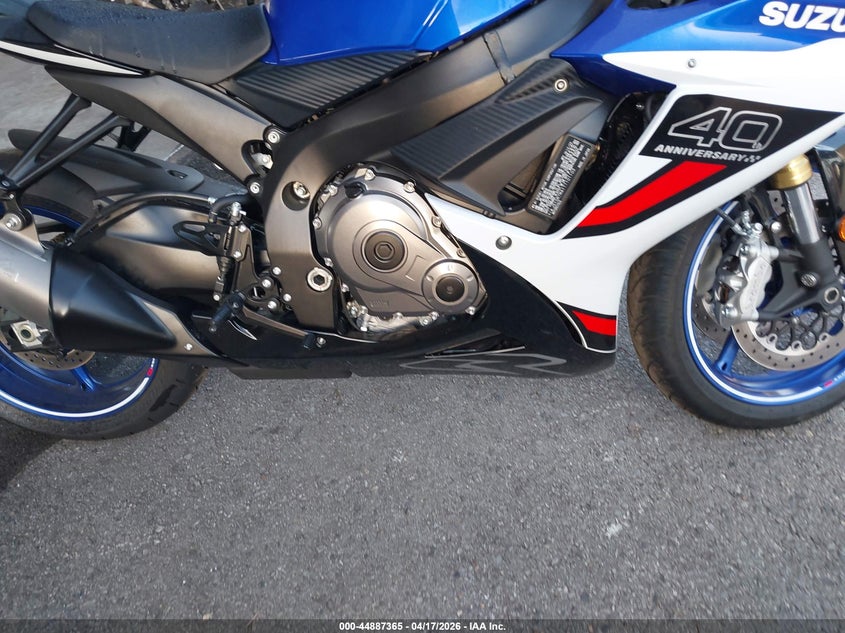 2026 Suzuki Gsx-R750 VIN: JS1GR7MA1T7101103 Lot: 44887365