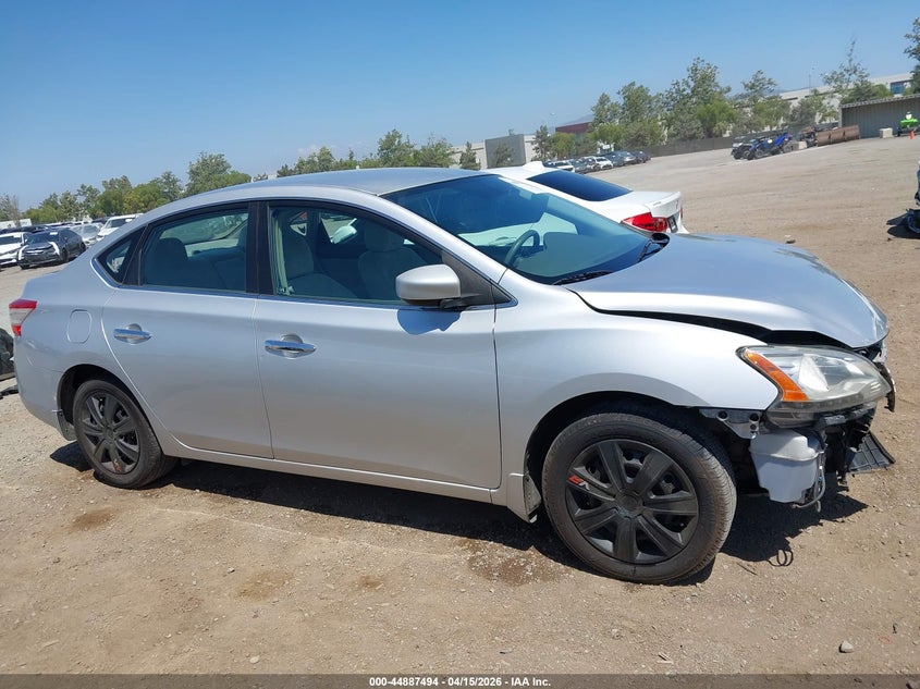 2013 Nissan Sentra Sv VIN: 3N1AB7AP2DL670907 Lot: 44887494