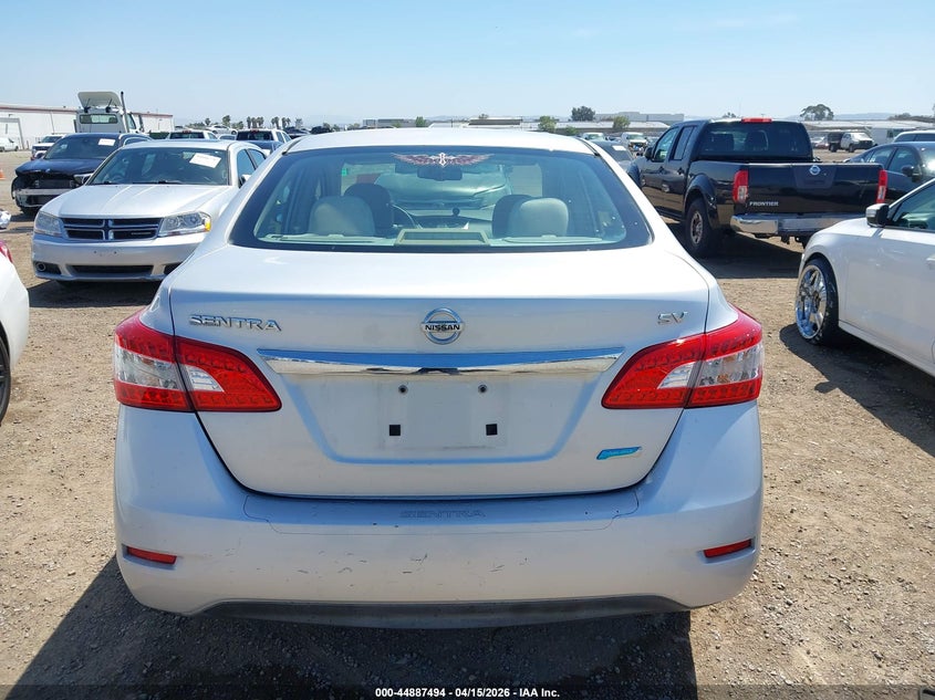 2013 Nissan Sentra Sv VIN: 3N1AB7AP2DL670907 Lot: 44887494