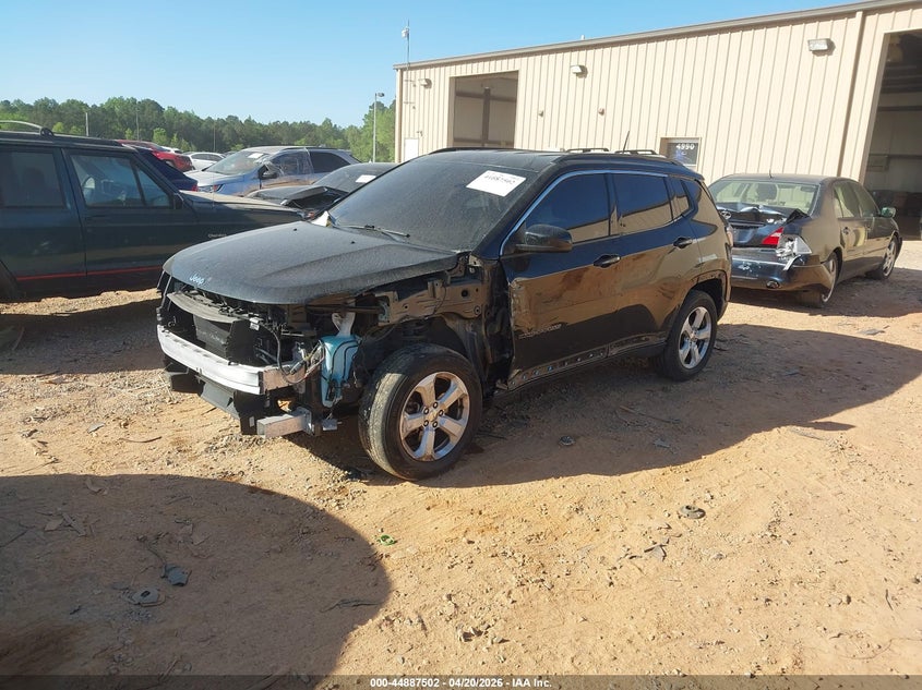 Vin: 3c4njdbb6jt162647, lot: 45384848, jeep compass latitude 4x4 20182