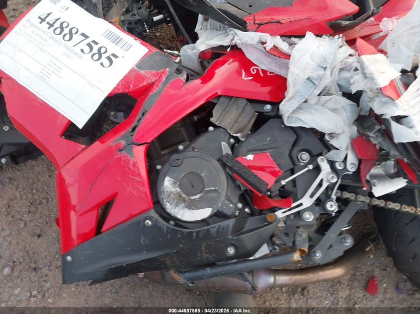 2021 Kawasaki Ex400 VIN: JKAEXKG19MDAA7872 Lot: 44887585