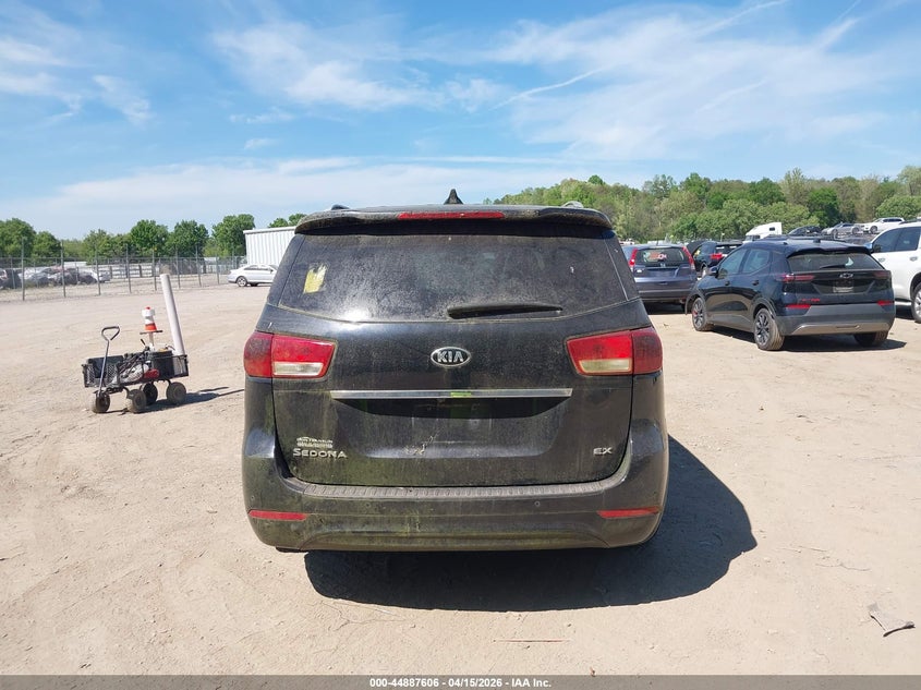2016 Kia Sedona Ex VIN: KNDMC5C1XG6138131 Lot: 44887606