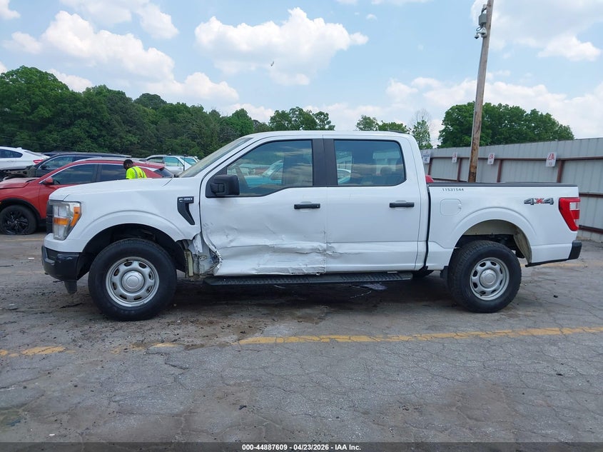 VIN 1FTEW1EB4NKE43008 2022 FORD F-150 XL