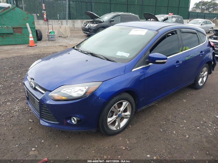 Vin: 1fadp3n20dl180048, lot: 45384993, ford focus titanium 20132