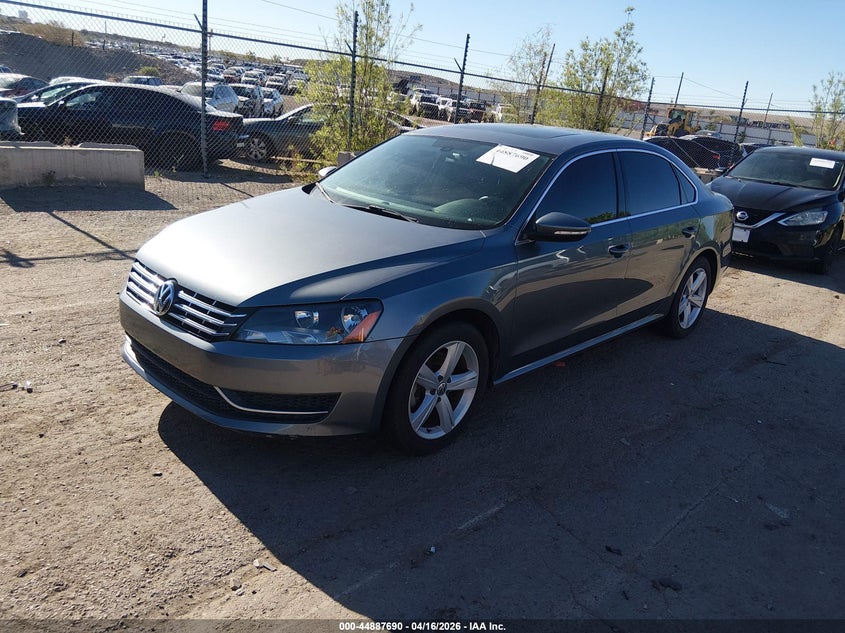 2012 Volkswagen Passat 2.0L Tdi Se