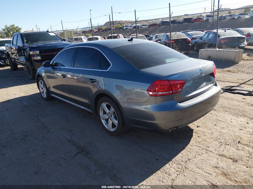 2012 Volkswagen Passat 2.0L Tdi Se