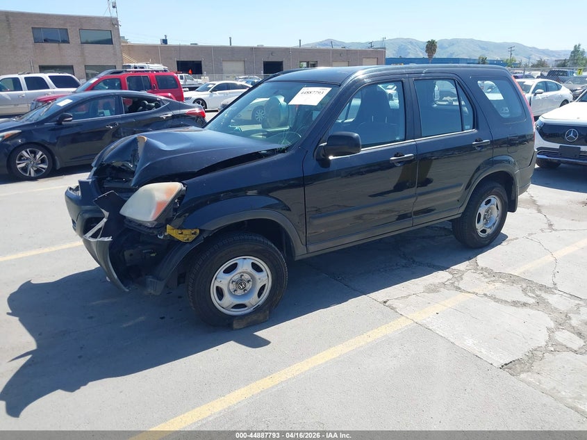 2004 Honda Cr-V Lx JHLRD78504C057598 photo 1