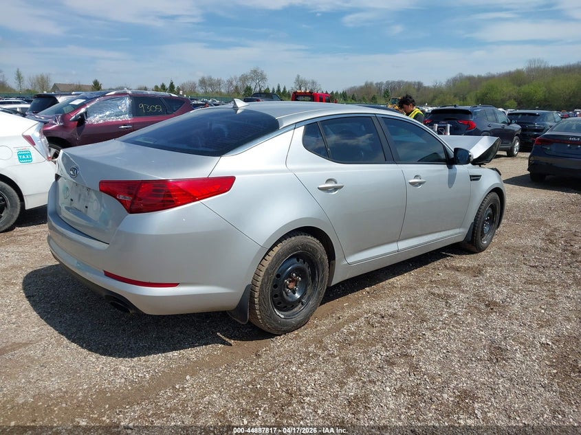 Vin: knagm4a77b5085718, lot: 45385163, kia optima lx 20114