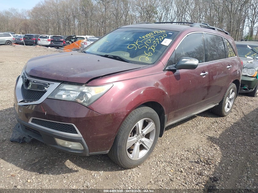 2012 Acura Mdx 3.7 Mdx Technology Package brown Lot 111044887820 Vin 2HNYD2H36CH522966