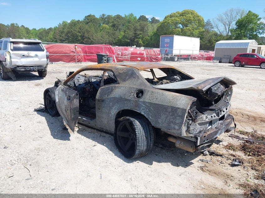 Vin: 2c3cdzc94jh255087, lot: 45385177, dodge challenger srt hellcat 20183