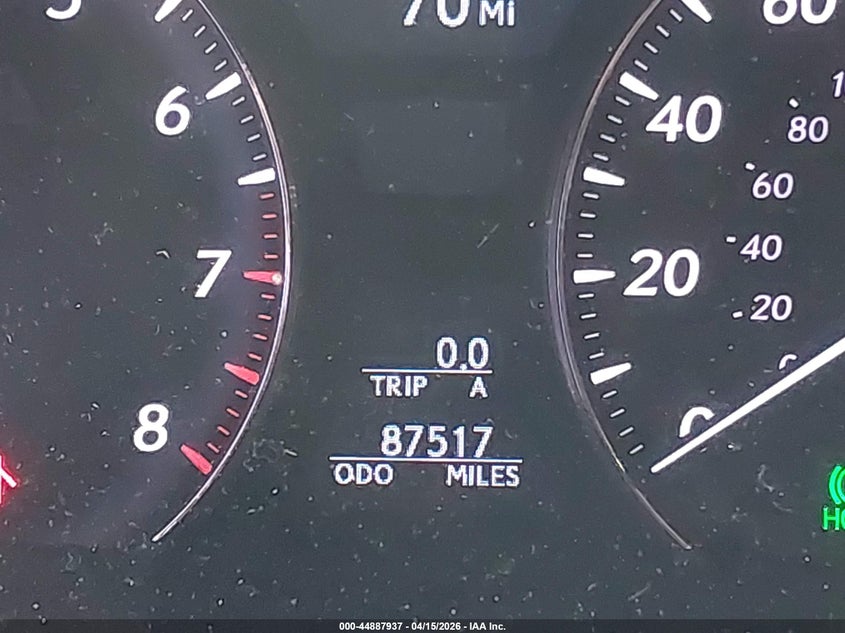 2011 Lexus Ls 460 VIN: JTHBL5EF5B5105499 Lot: 44887937