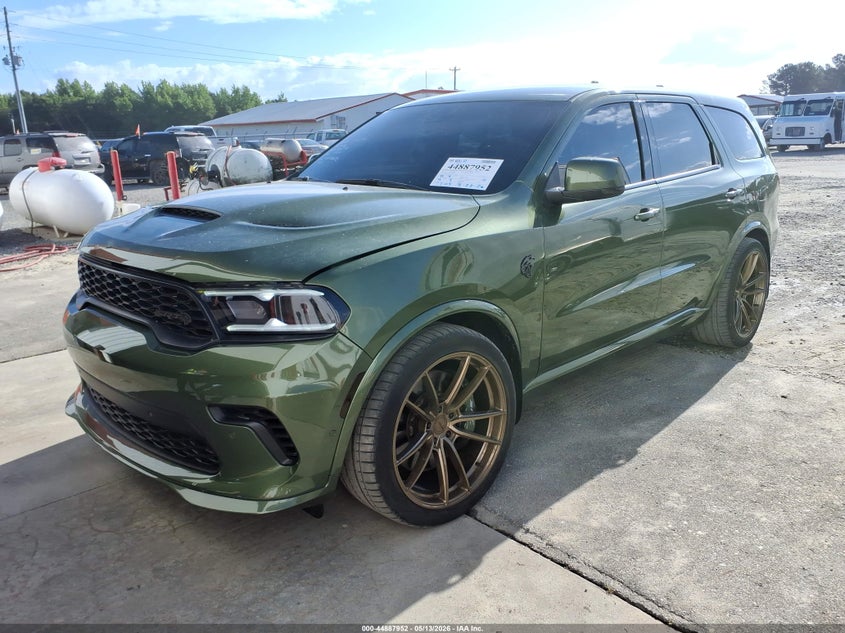 Vin: 1c4sdjh95mc626640, lot: 45385298, dodge durango srt hellcat awd 20212