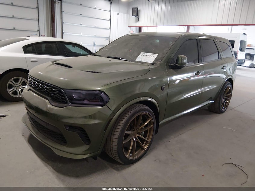 Vin: 1c4sdjh95mc626640, lot: 45385298, dodge durango srt hellcat awd 20212