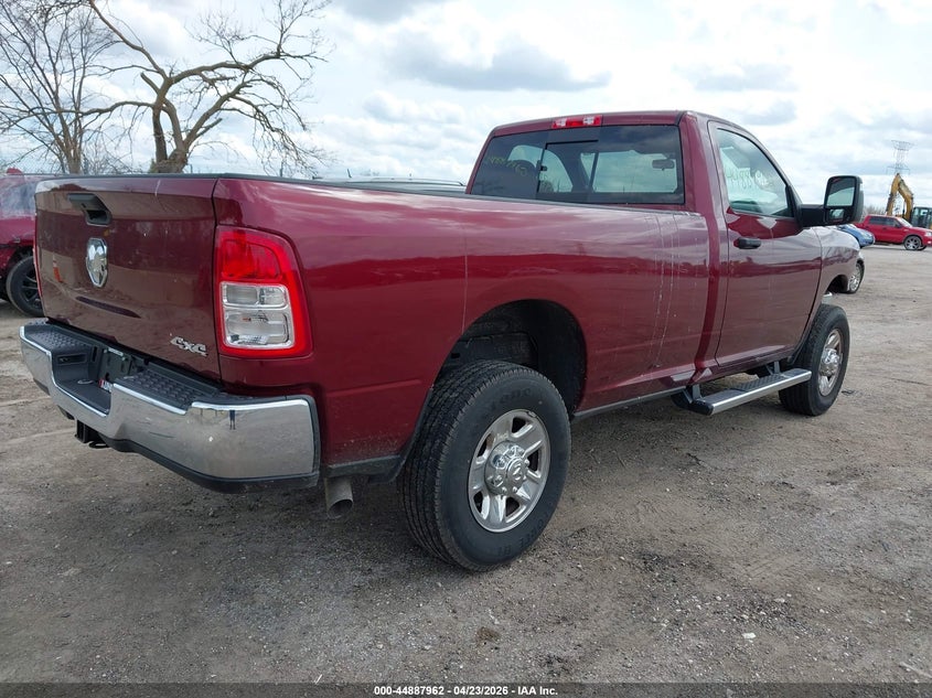 Vin: 3c6mr5aj4rg318635, lot: 45385308, ram 2500 tradesman  4x4 8' box 20244