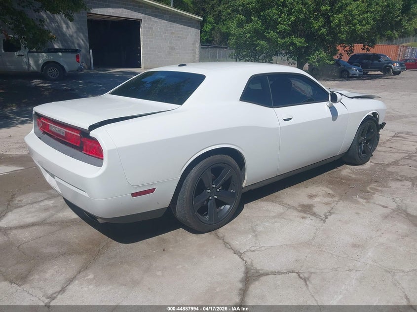 Vin: 2c3cdyag1ch291706, lot: 45385340, dodge challenger sxt 20124