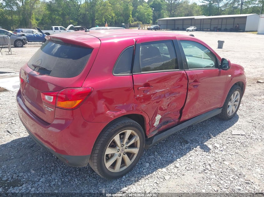 2015 Mitsubishi Outlander 2.0 Sport Es red Lot 111044888037 Vin 4A4AP3AU2FE052320