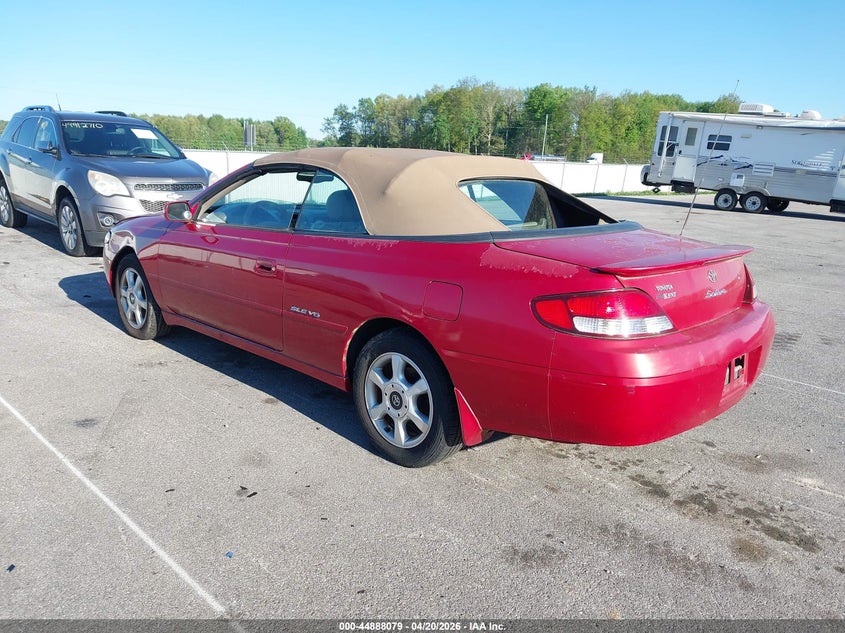 2001 Toyota Camry Solara Sle V6