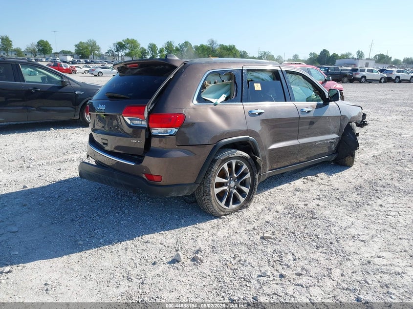 2018 JEEP GRAND CHEROKEE auction photo 4