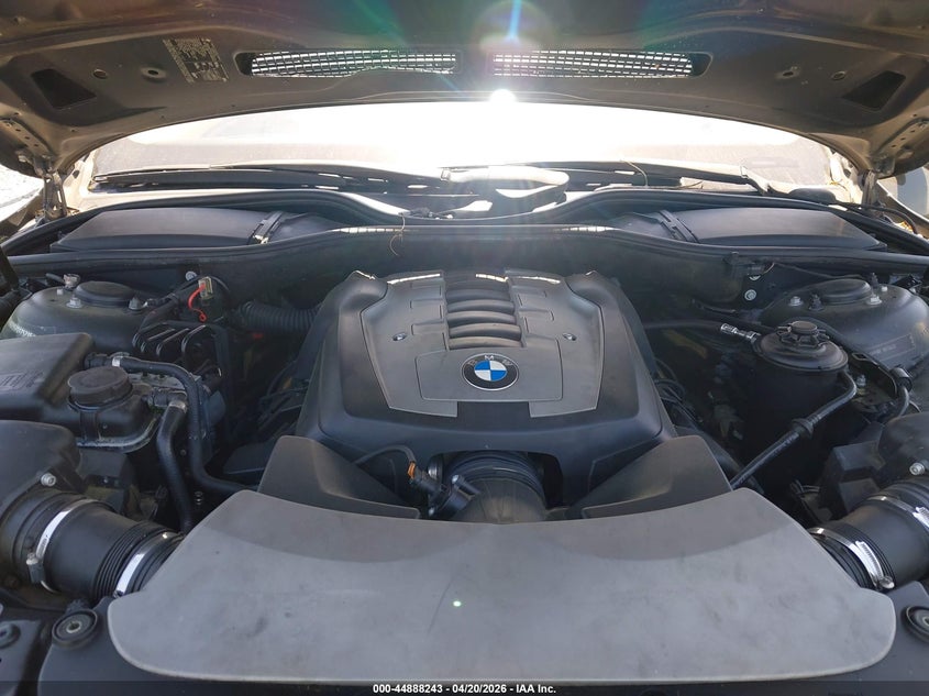 2007 BMW 750Li VIN: WBAHN83557DT75795 Lot: 44888243