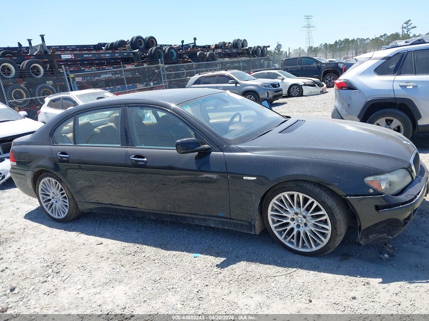 2007 BMW 750Li VIN: WBAHN83557DT75795 Lot: 44888243