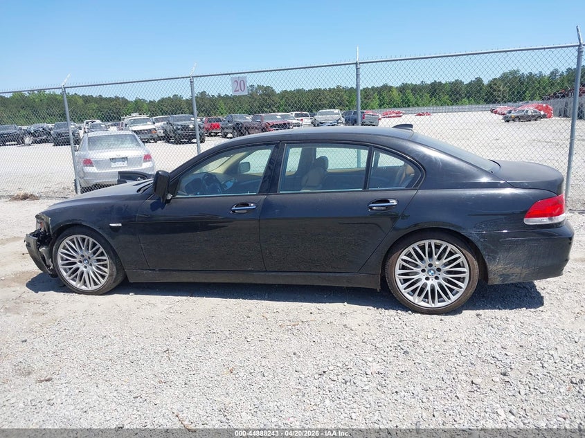 2007 BMW 750Li VIN: WBAHN83557DT75795 Lot: 44888243