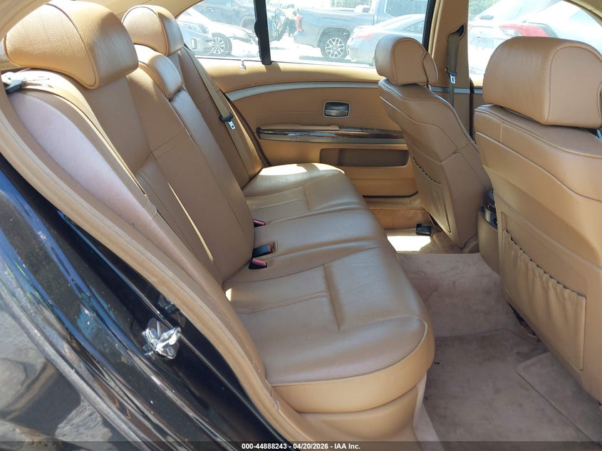 2007 BMW 750Li VIN: WBAHN83557DT75795 Lot: 44888243
