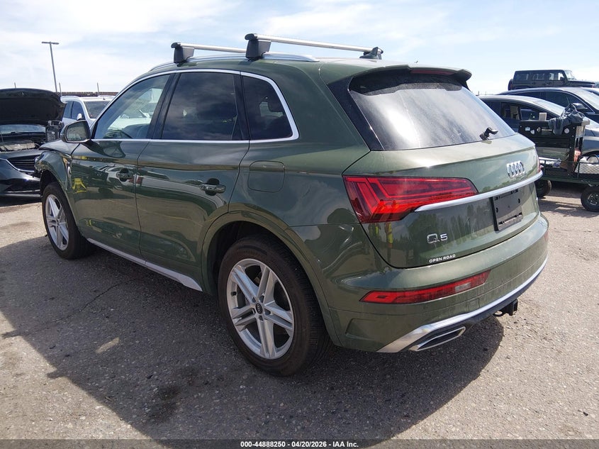 Vin: wa1e2afy5m2132954, lot: 45385597, audi q5 premium plus 55 tfsi e quattro s tronic 20213