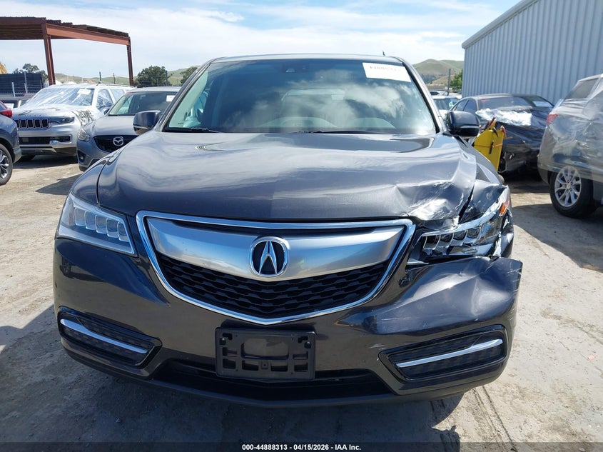 2014 Acura Mdx Technology Pkg W/Entertainment Pkg VIN: 5FRYD3H65EB001699 Lot: 44888313