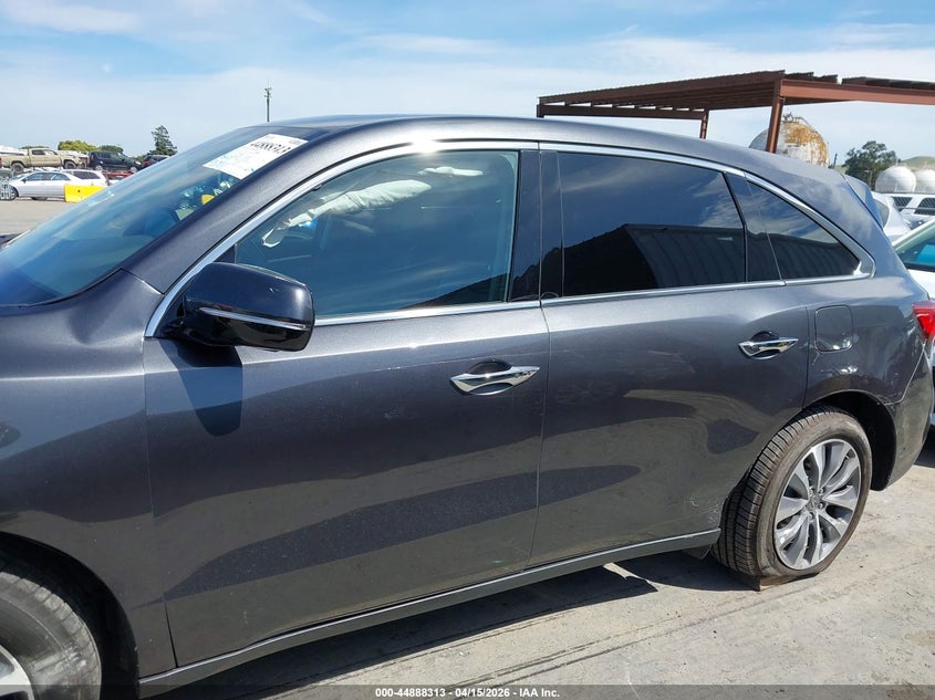 2014 Acura Mdx Technology Pkg W/Entertainment Pkg VIN: 5FRYD3H65EB001699 Lot: 44888313