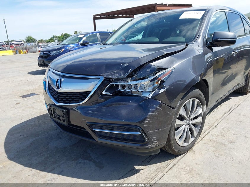 2014 Acura Mdx Technology Pkg W/Entertainment Pkg VIN: 5FRYD3H65EB001699 Lot: 44888313